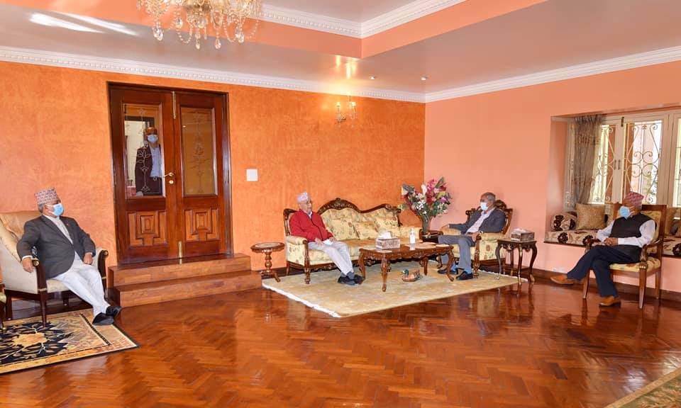 प्रधानमन्त्री ओलीको माग प्रति शेरबहादुर देउवा नकारात्मक